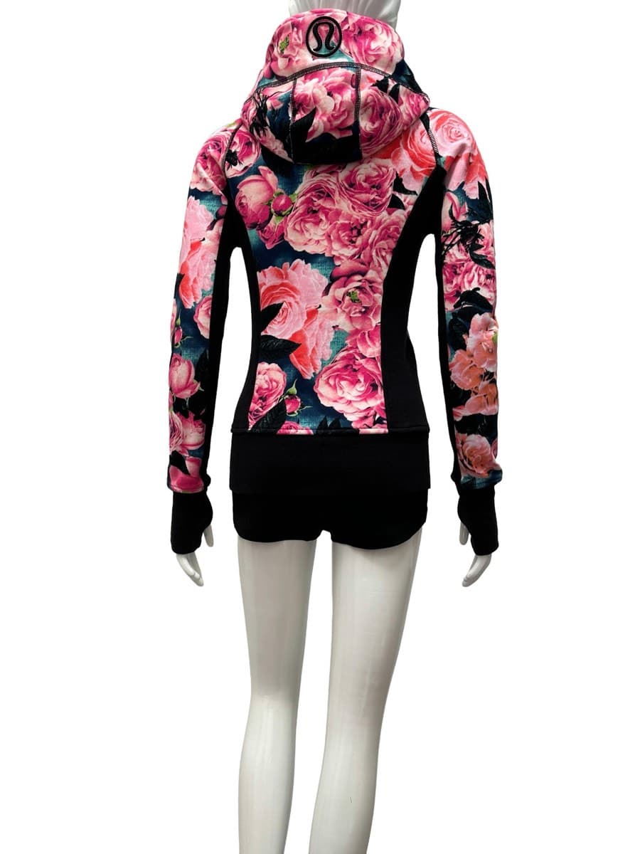 Lululemon Floral Print Zip-Up Hoodie thumbnail 3