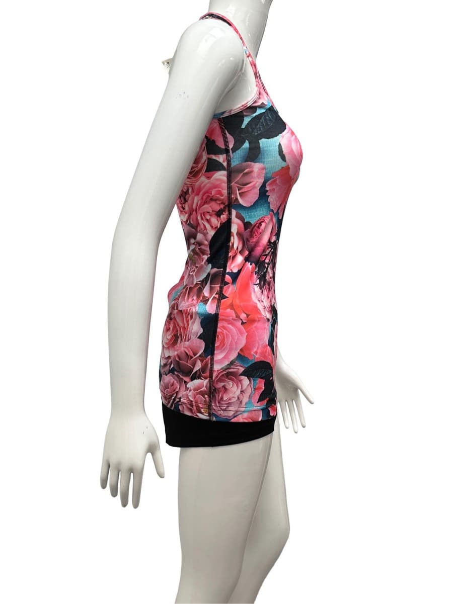 Lululemon Floral Print Racerback Tank thumbnail 3