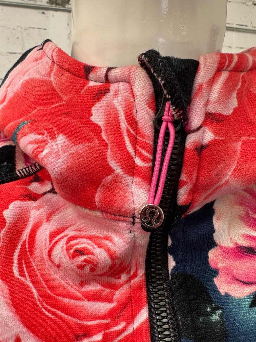 Lululemon Floral Print Zip-Up Hoodie thumbnail 5
