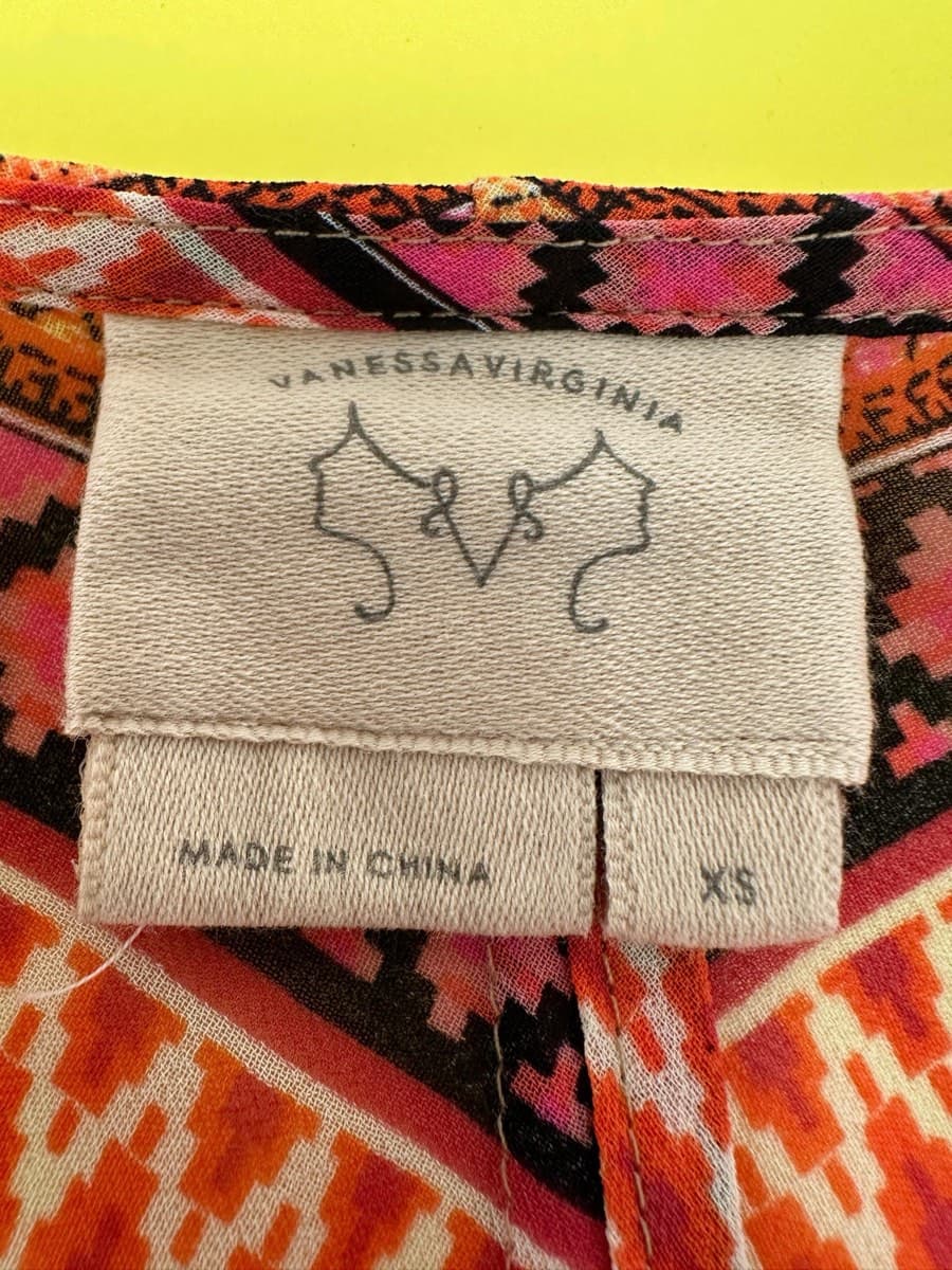 Vanessa Virginia Printed V-Neck Kaftan thumbnail 6