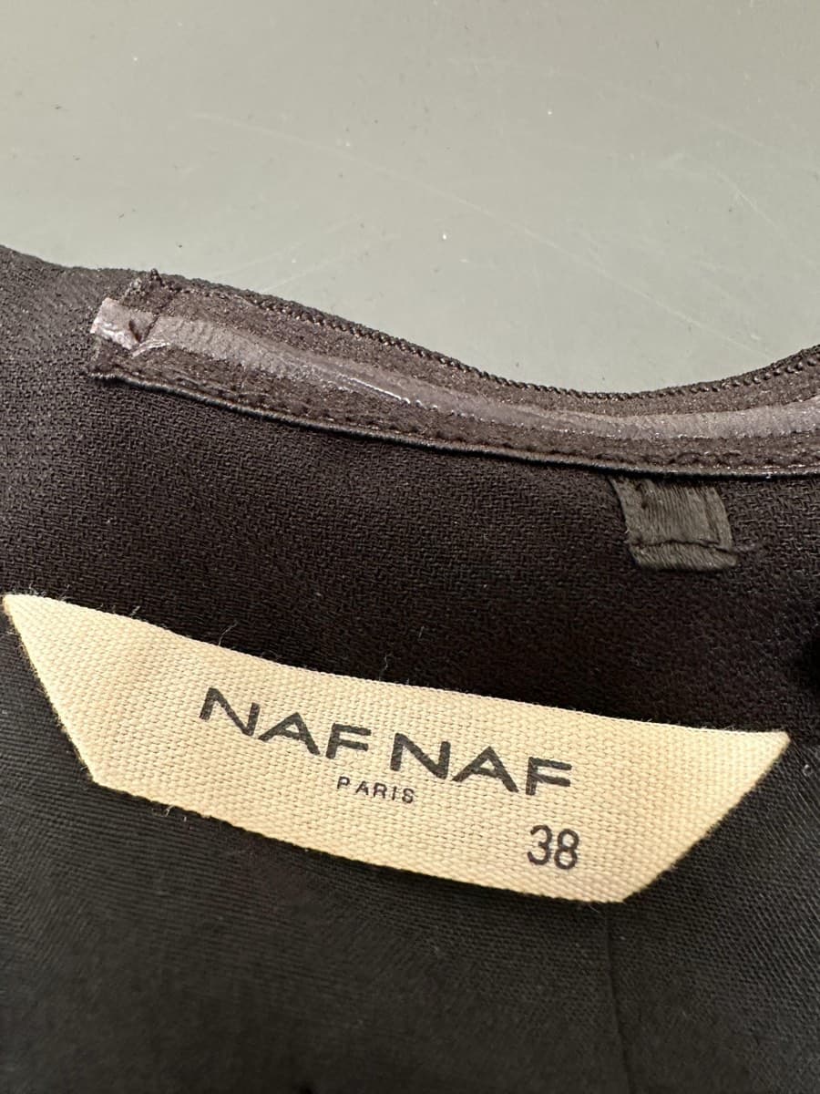 Naf Naf Black Strapless Midi Dress thumbnail 5