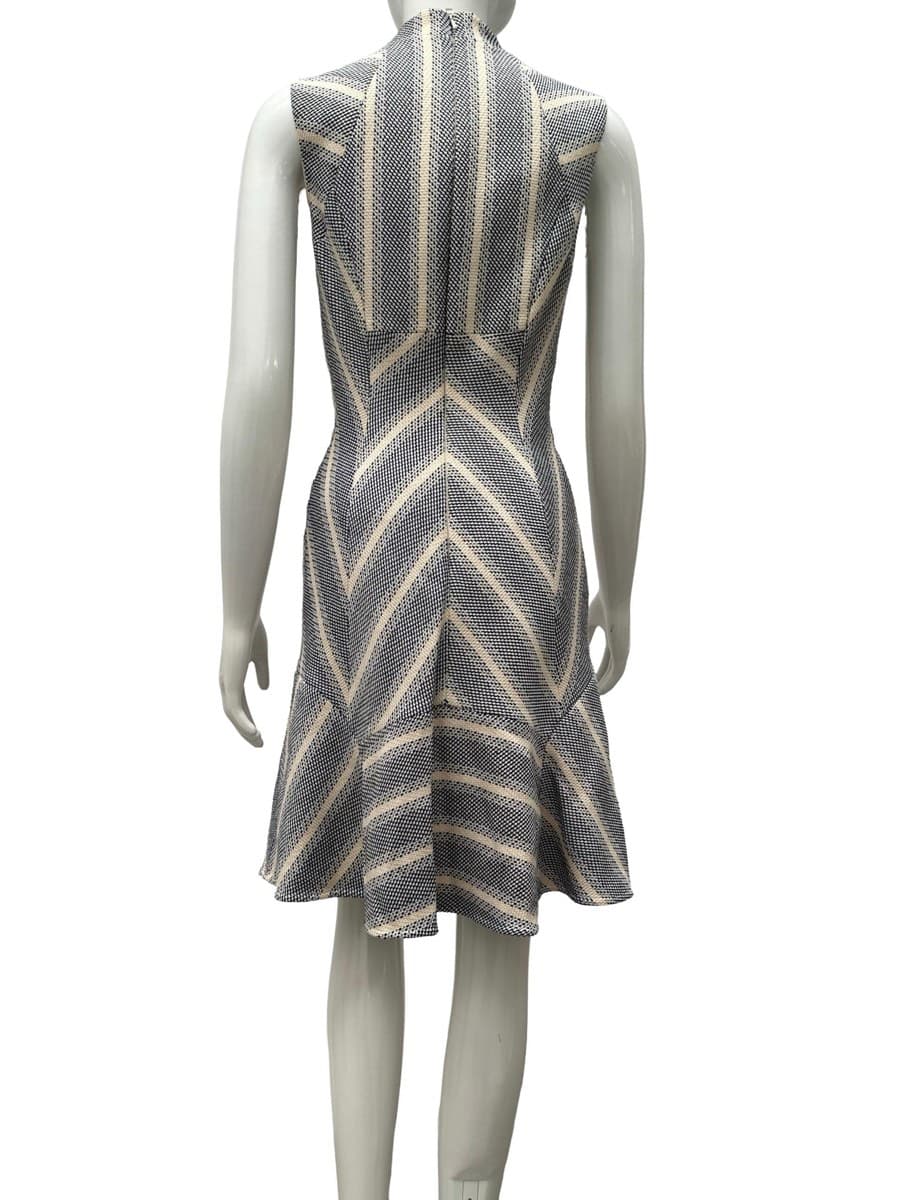 Karen Millen Chevron Sleeveless Mini Dress thumbnail 2