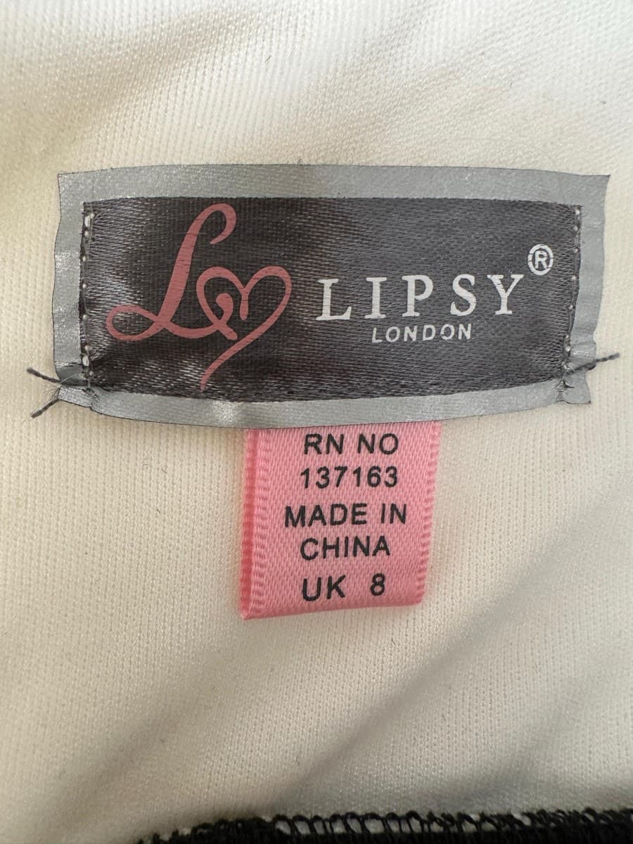 Lipsy Strapless Peplum Mini Dress thumbnail 4