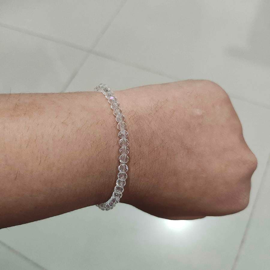 Clear Beaded Bracelet thumbnail 2