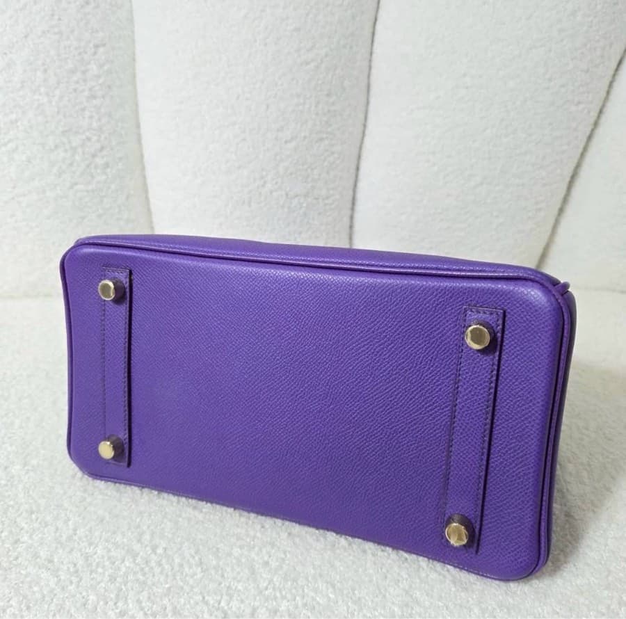 Like new Birkin 25 Crocus color Epsom GHW Stamp P thumbnail 7
