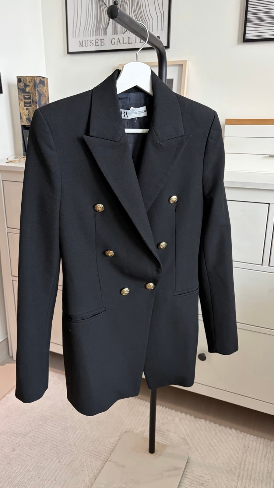 Zara Double-Breasted Blazer