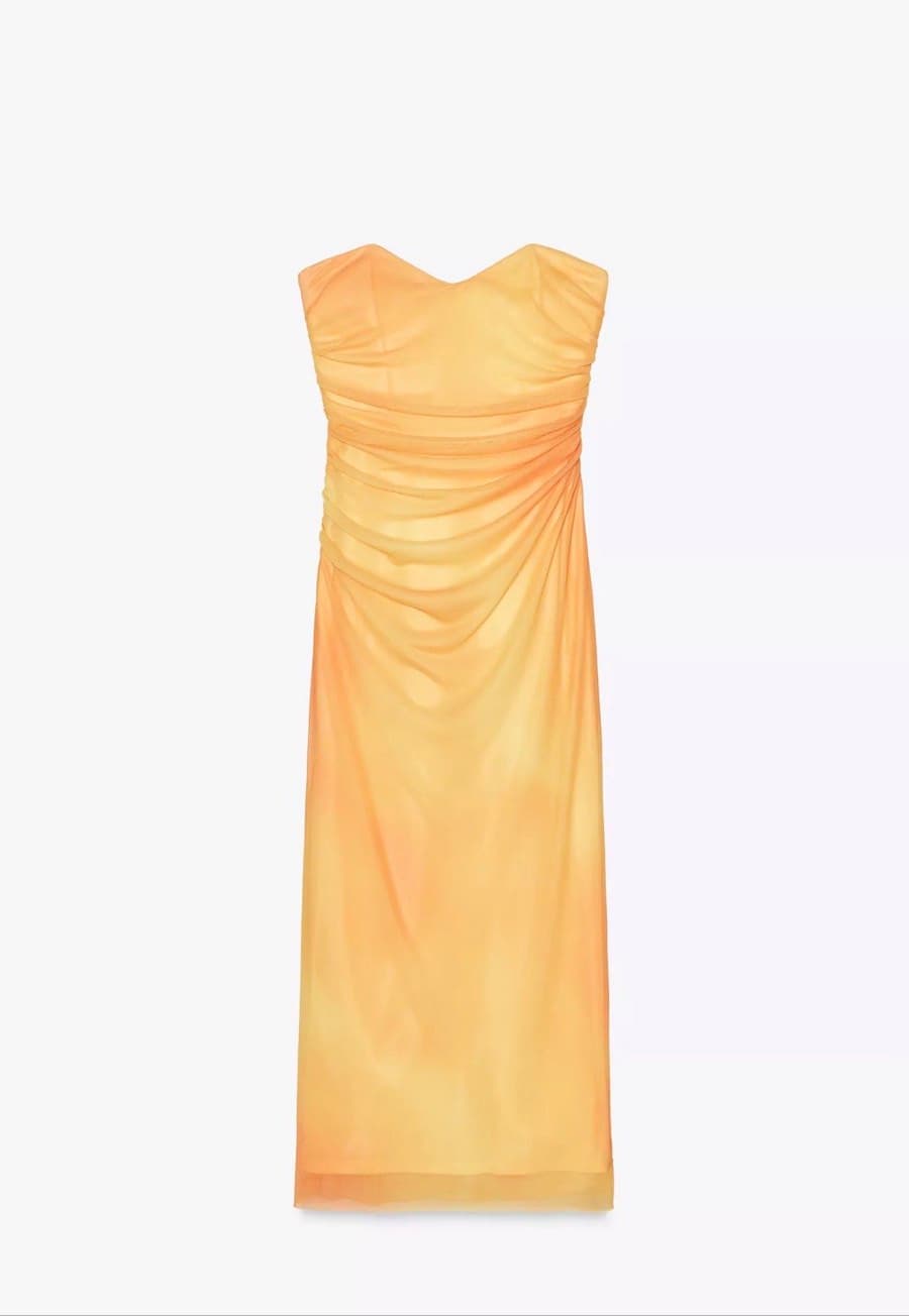 Strapless Maxi Dress - image 1