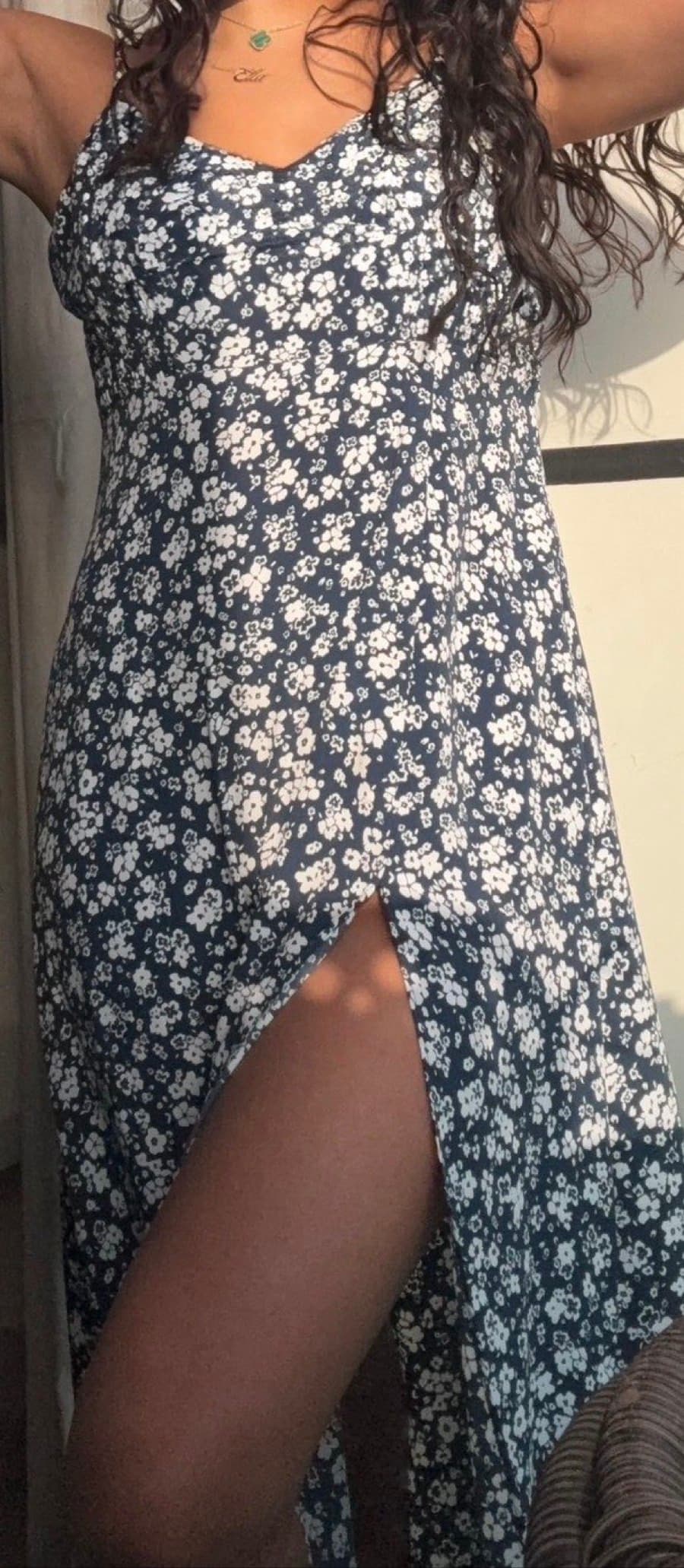 Floral Print Midi Dress thumbnail 2