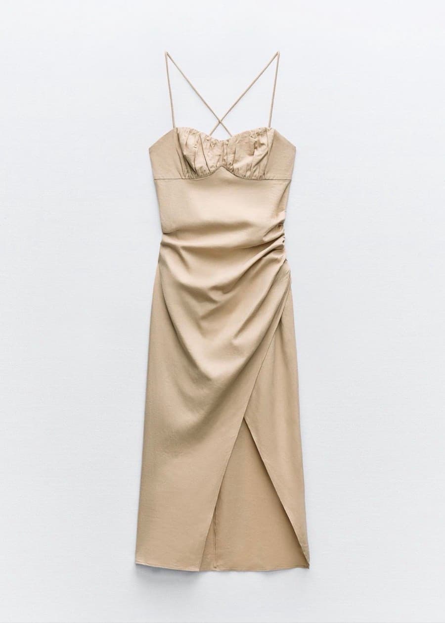 Zara Strappy Midi Dress