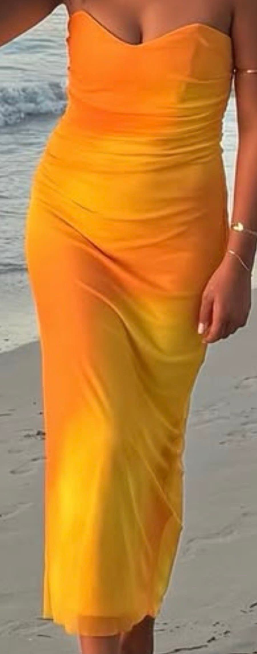 Strapless Maxi Dress thumbnail 2