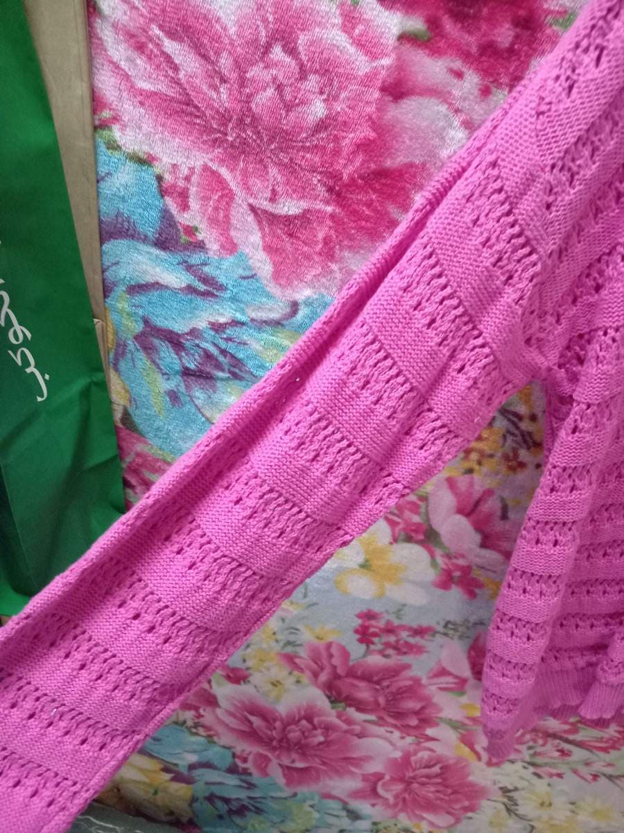 HCILYS Pink Knit Top thumbnail 5