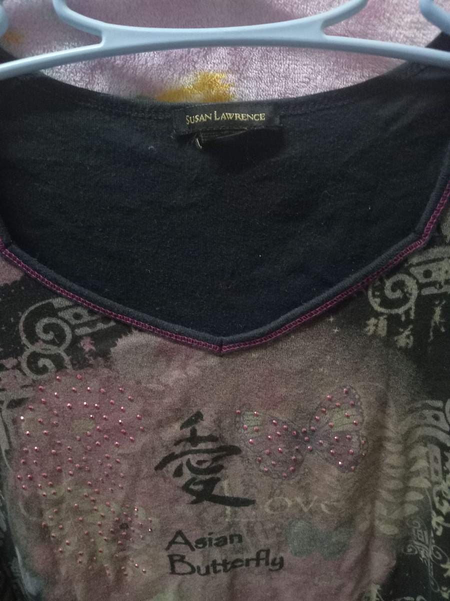 Susan Lawrence Embellished Top - image 1