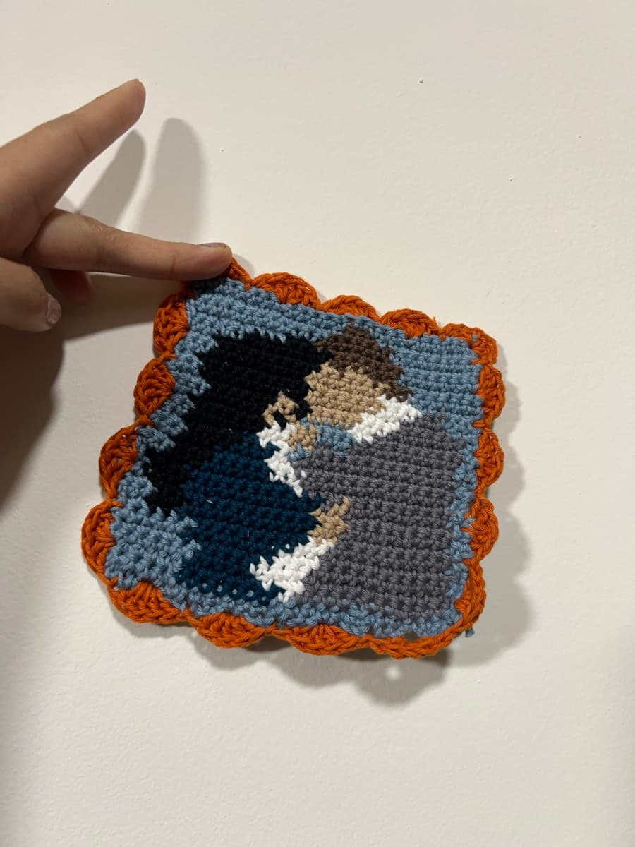 Handmade Crocheted Coaster thumbnail 3