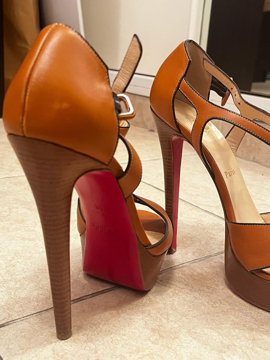 Christian Louboutin Leather Sandals thumbnail 3