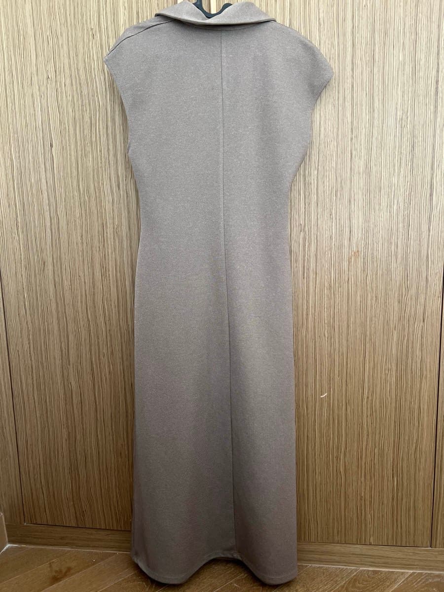 Collared Midi Dress thumbnail 4