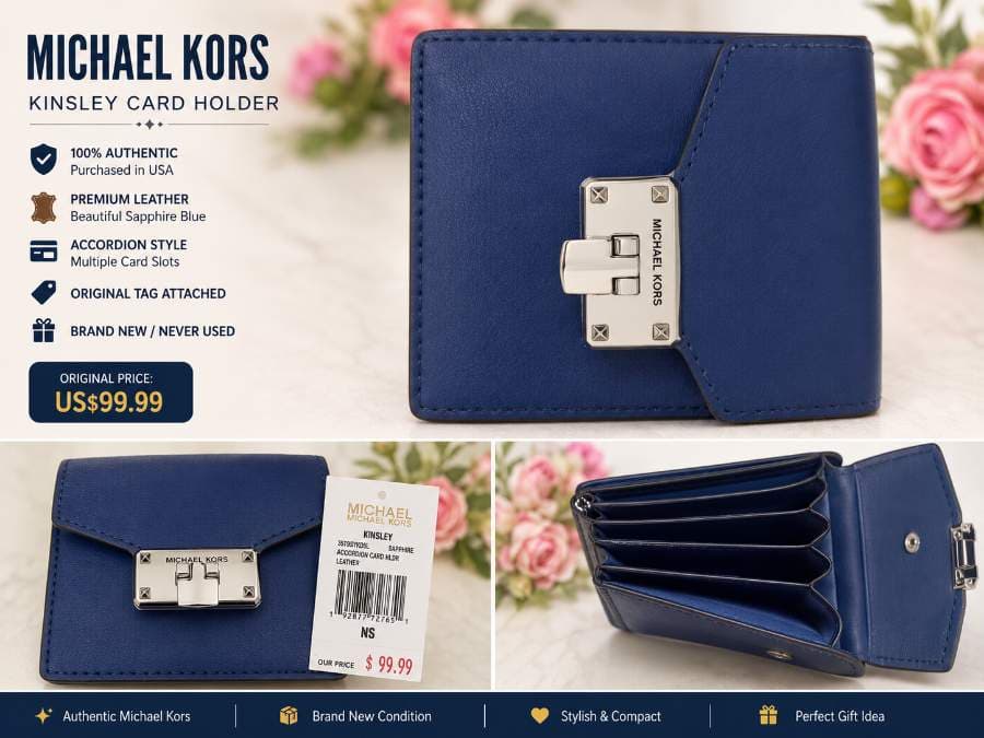 Michael Kors Kinsley Card Holder
