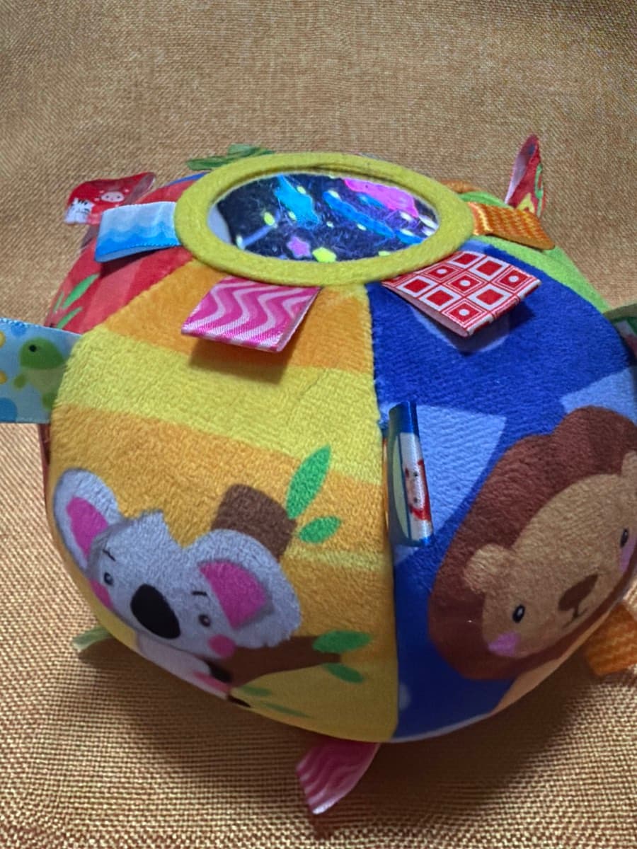 Free Love - Multicolour Soft Activity Ball (Rarely Used)