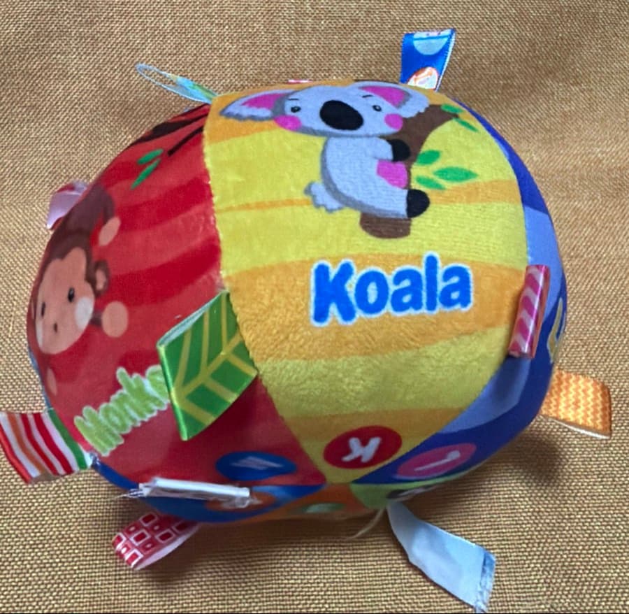 Free Love - Multicolour Soft Activity Ball (Rarely Used) thumbnail 3