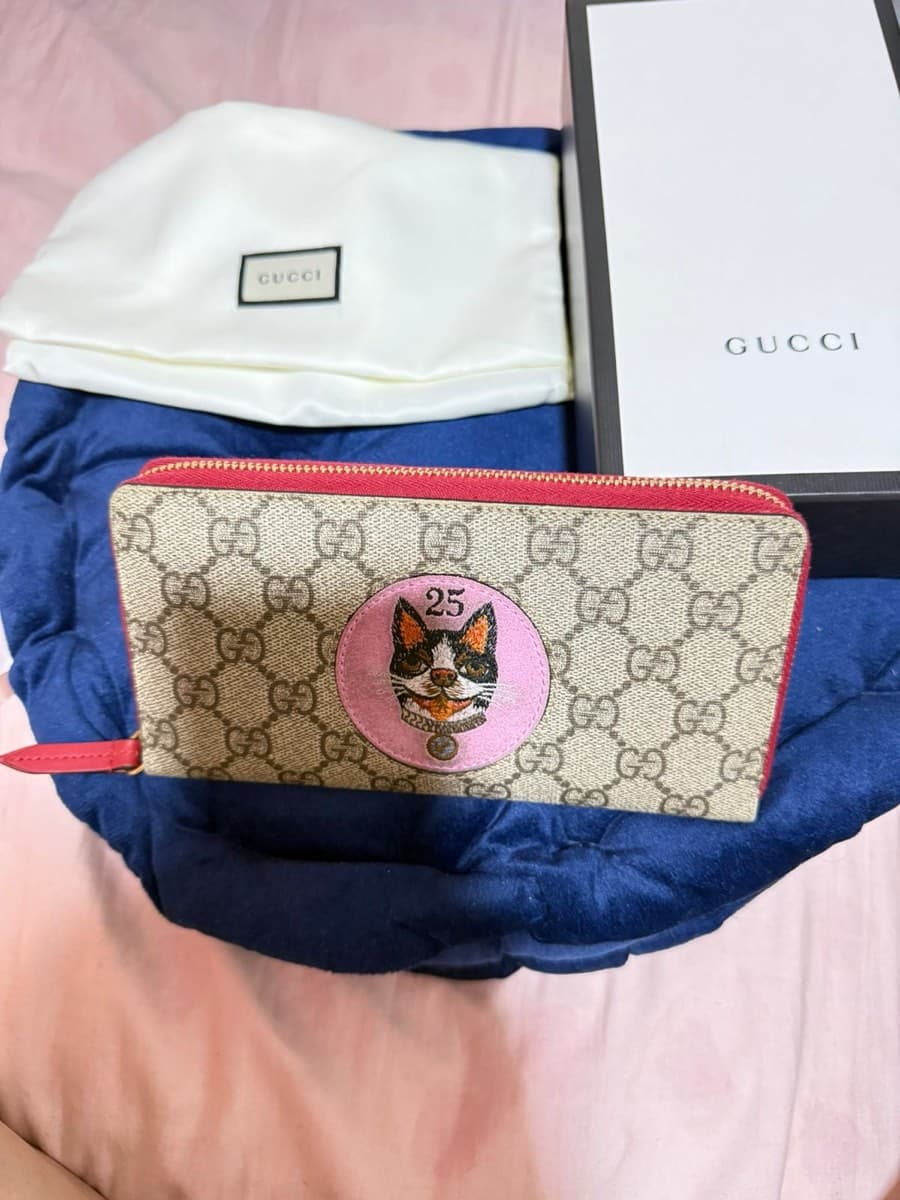 Gucci GG Supreme Wallet thumbnail 3
