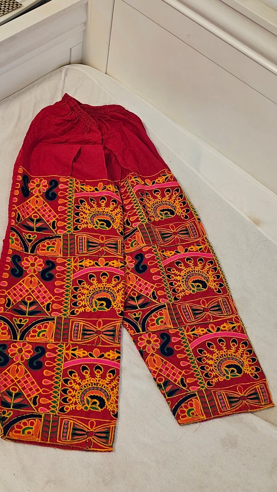 Heavy embroided Traditional Farshi shalwar thumbnail 2