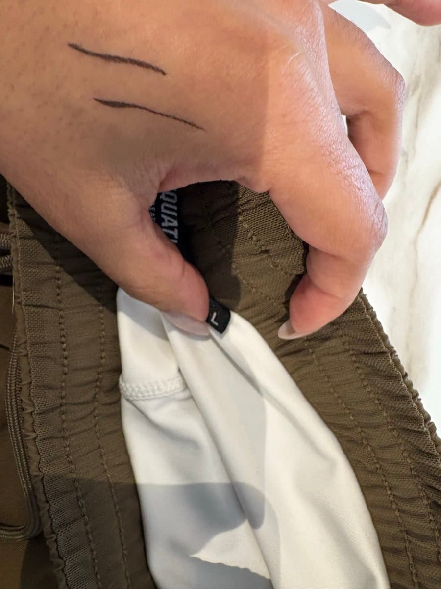 Olive/Brown Athletic Shorts thumbnail 2