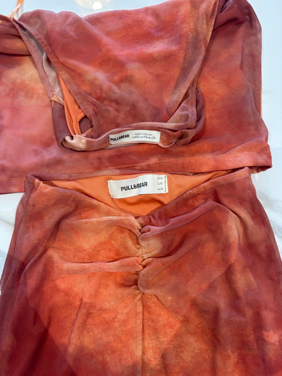 Pull&Bear Tie-Dye Co-ord Set thumbnail 2