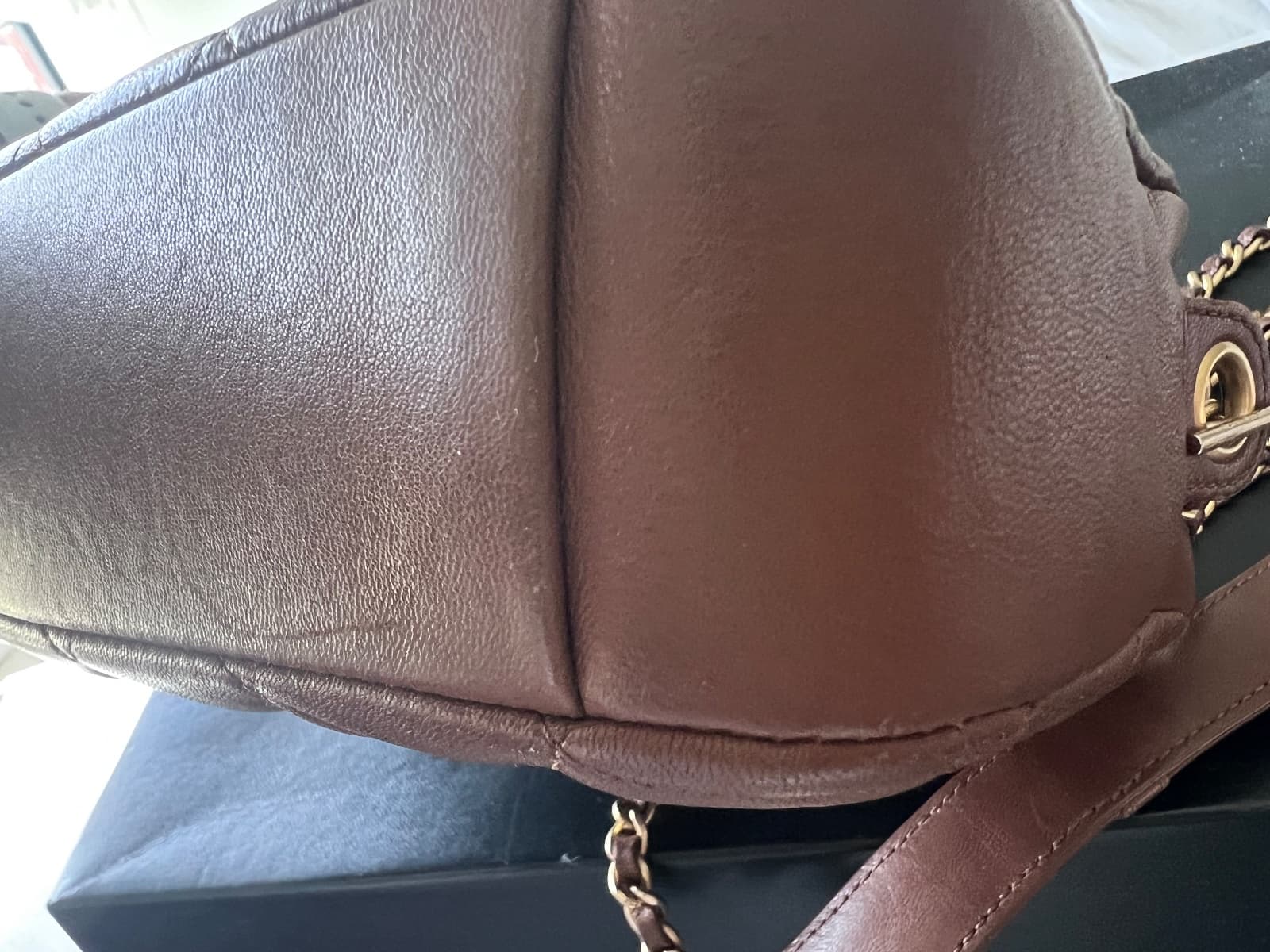 Chanel brown cassette bag thumbnail 3