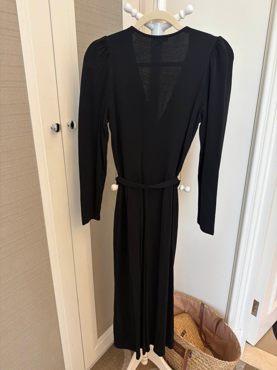 Massimo dutti black dress thumbnail 3