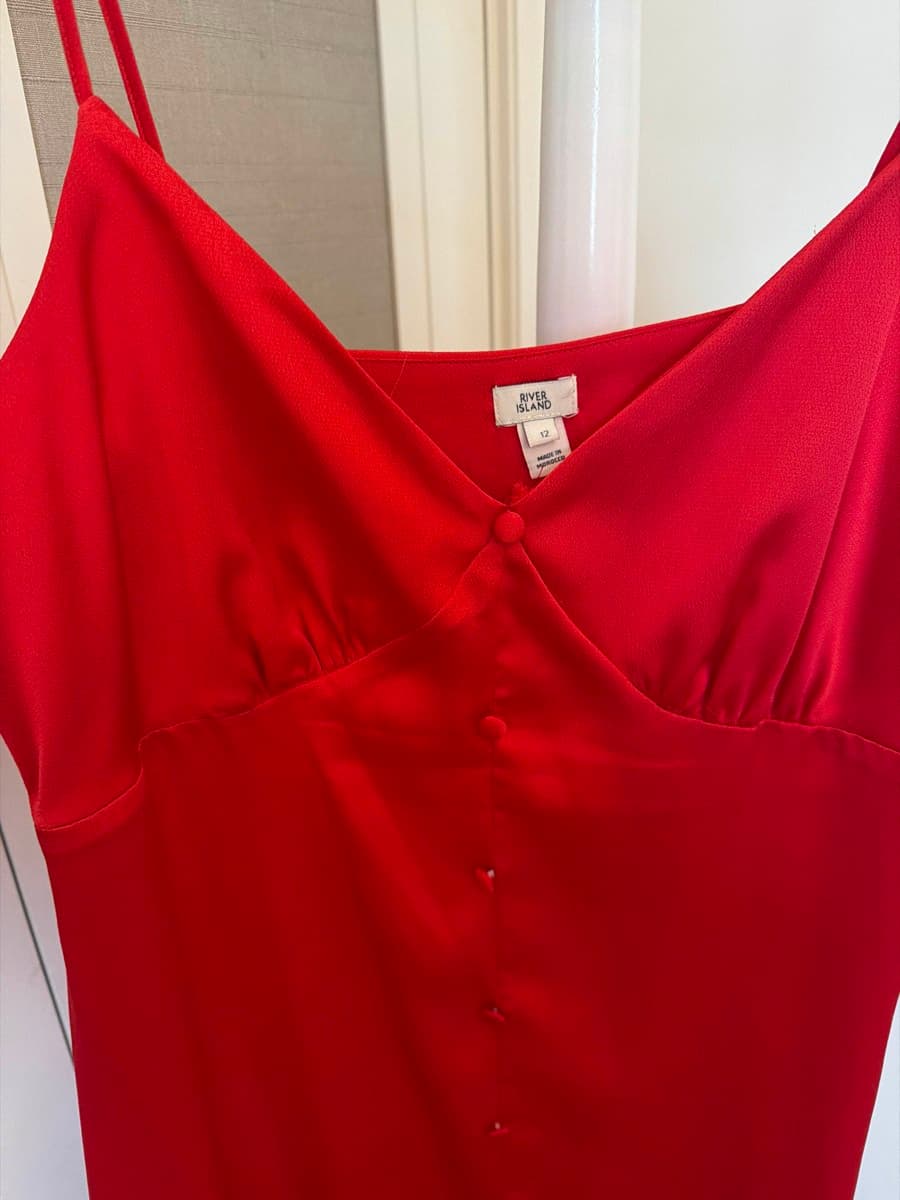 light red dress thumbnail 3