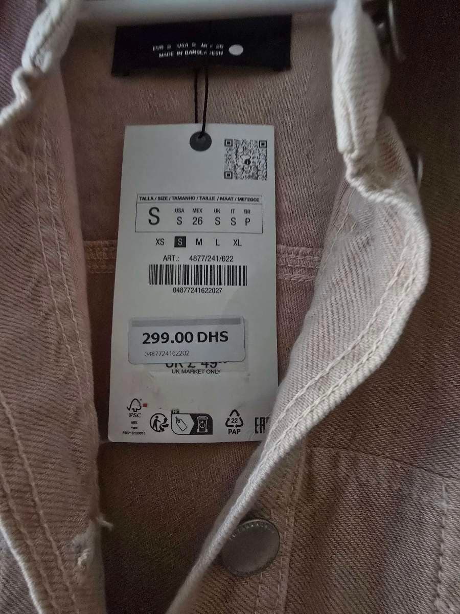 Zara Eyelet Detail Jacket thumbnail 4