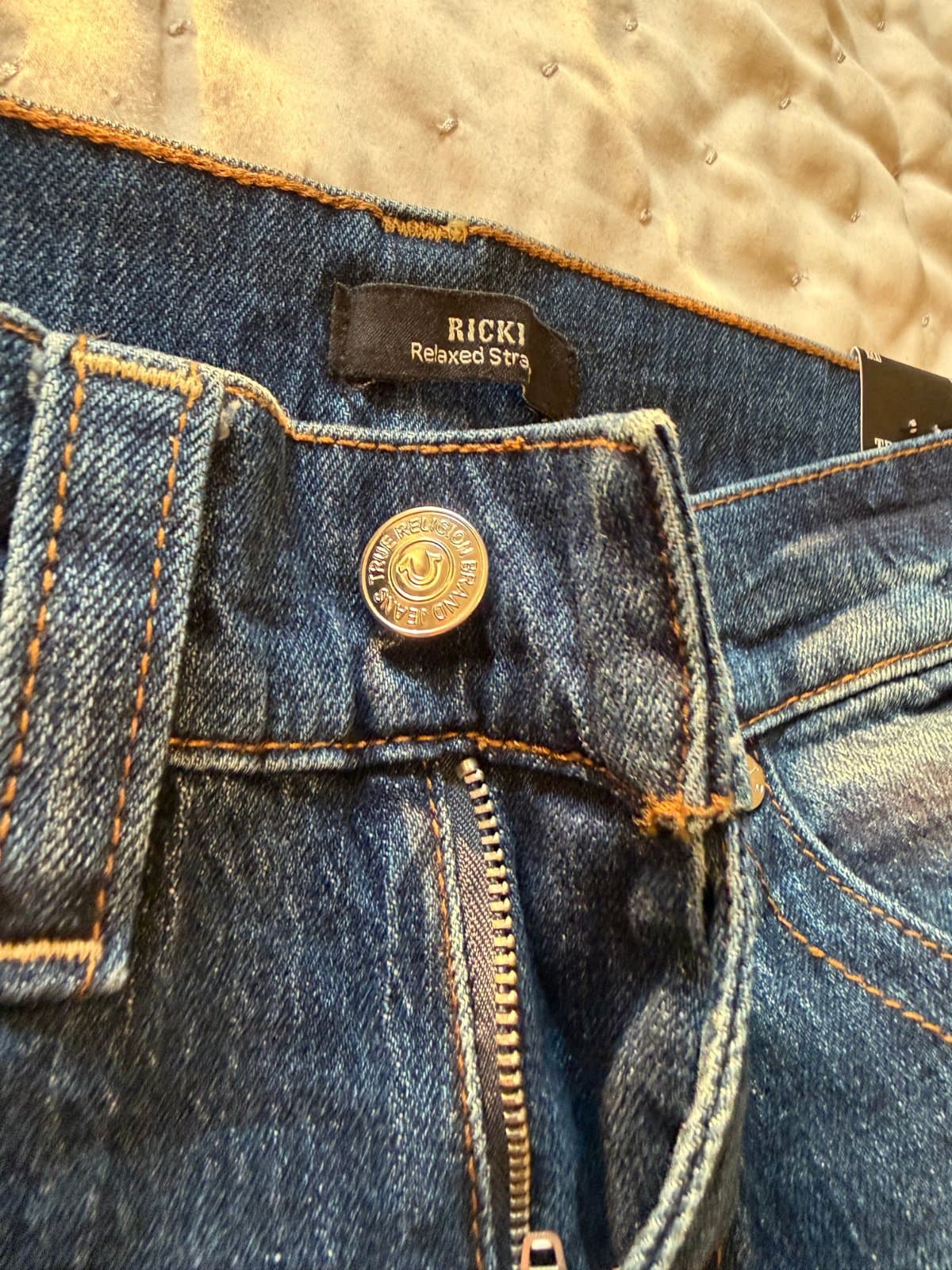 Cute patchwork True Religion Brand Jeans W28 thumbnail 7