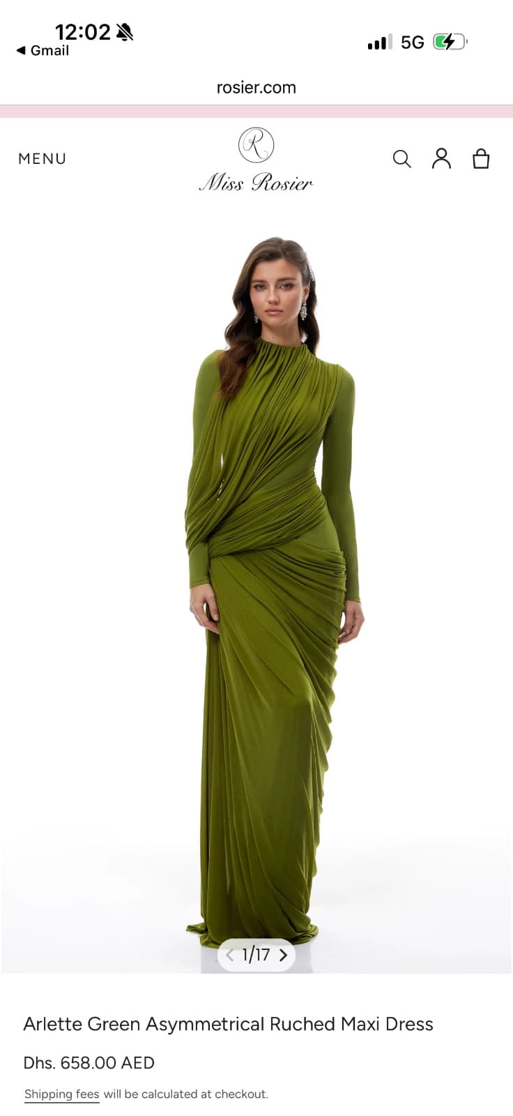 Miss Rosier dress