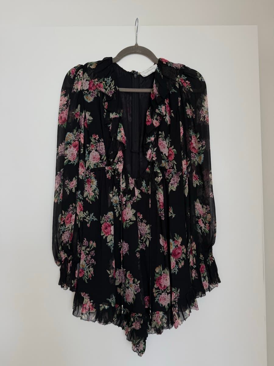 Zimmermann Silk Playsuit thumbnail 3