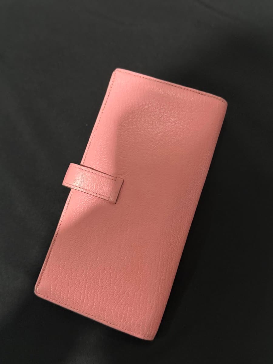 Hermès Béarn Wallet Pink thumbnail 4