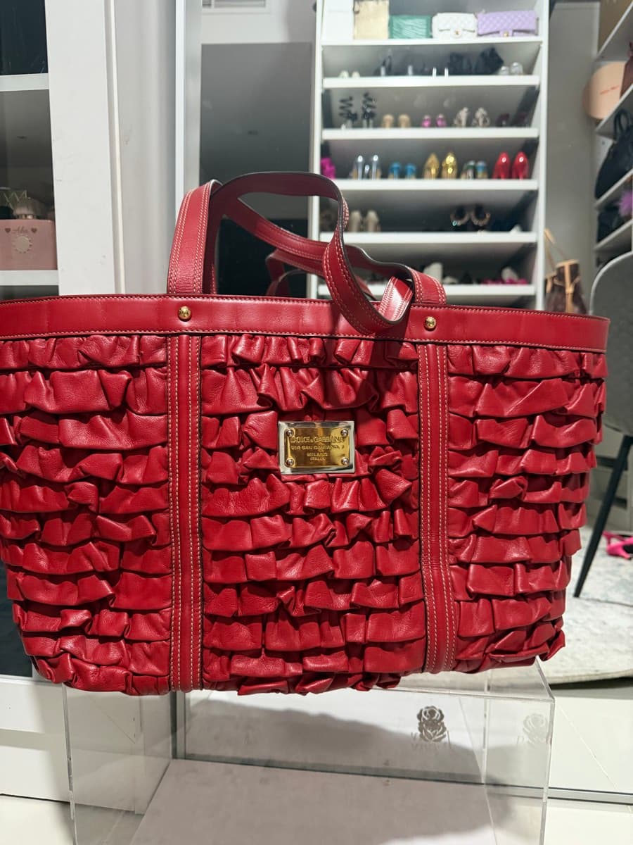 Dolce Gabbana Ruffle bag