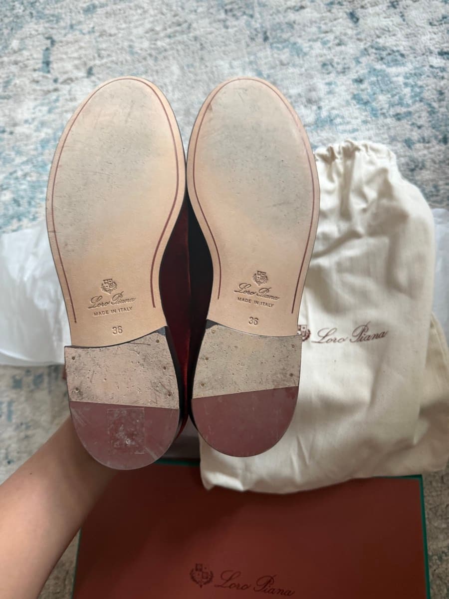 Loro Piana Velvet loafer thumbnail 2