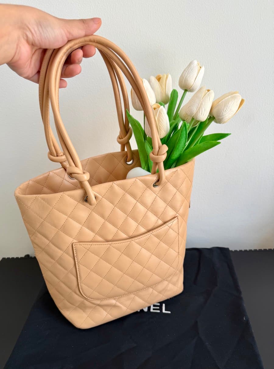 Chanel Cambon Quilted Tote thumbnail 3