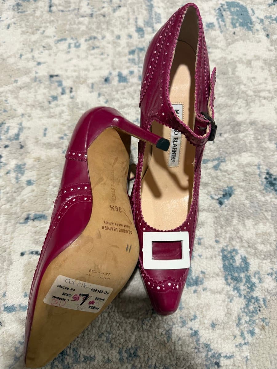 Manolo Blahnik Mary Jane Pumps