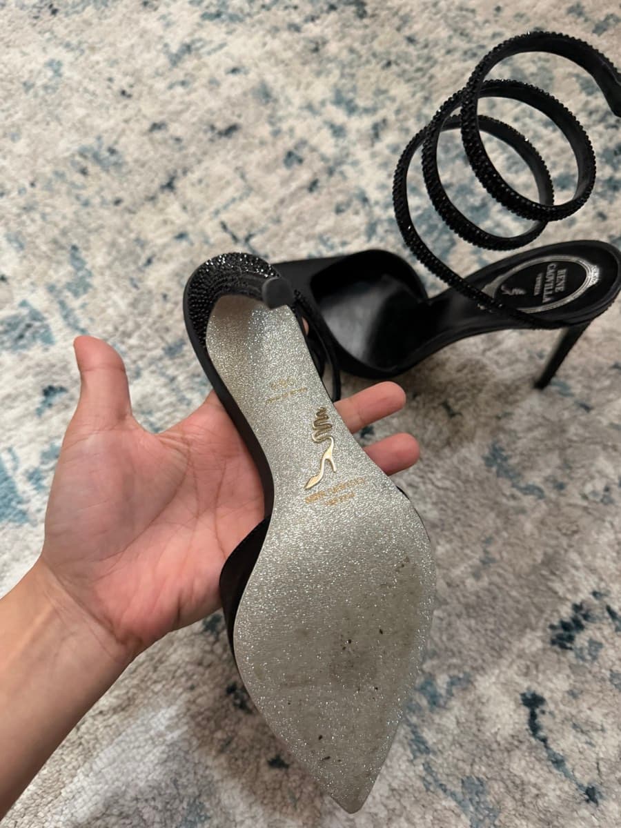 Rene Caovilla Cleo Heels thumbnail 4