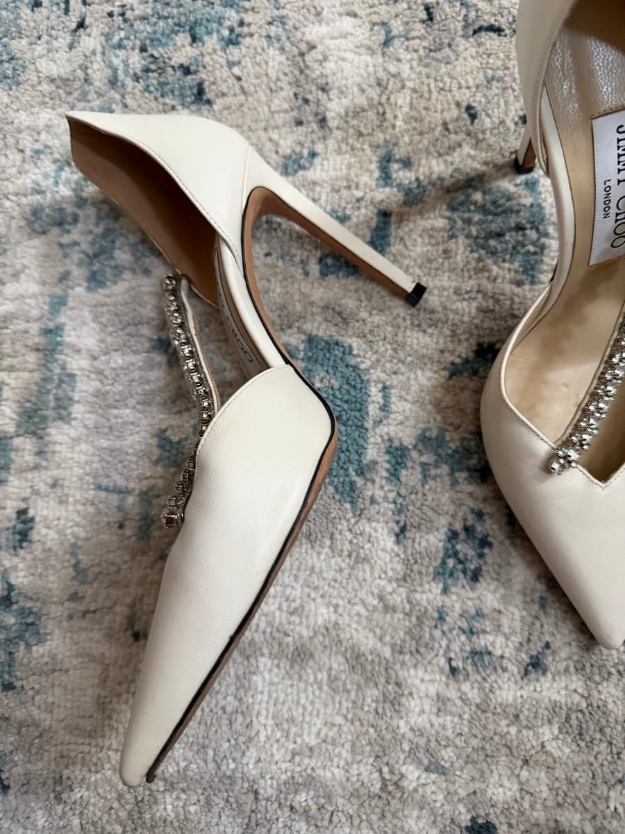 Jimmy Choo Crystal Embellished Pumps thumbnail 6