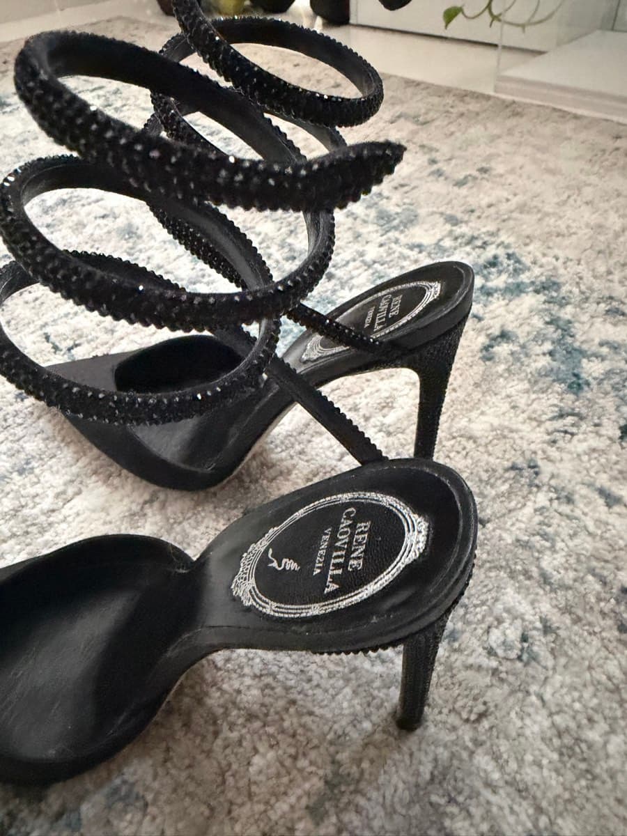 Rene Caovilla Cleo Heels thumbnail 3