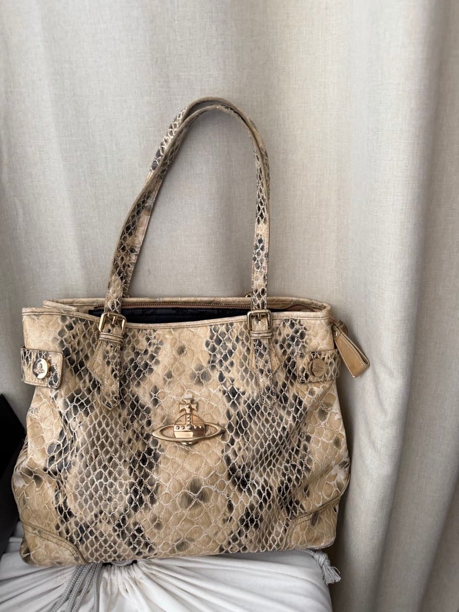 Vivienne Westwood Snakeskin Tote thumbnail 3