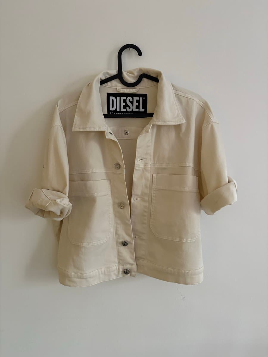Diesel Cream Denim Jacket