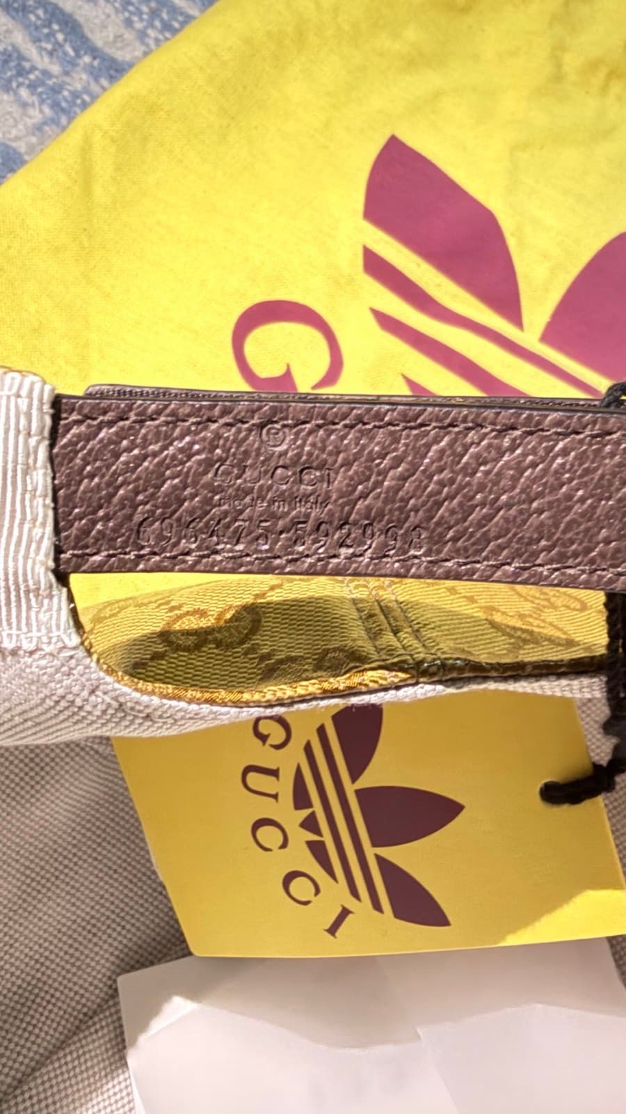 GG x Adidas Monogram Cap thumbnail 5