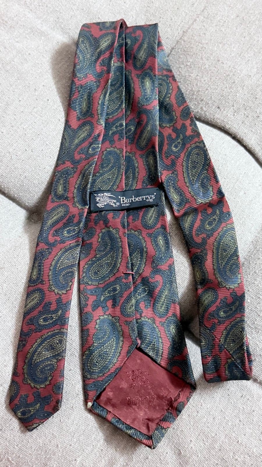 Paisley Print Silk Tie thumbnail 2