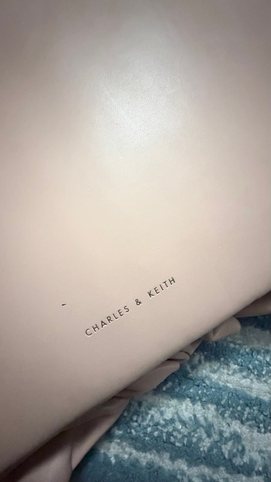 Charles & Keith Padded Ruffle Laptop Bag thumbnail 3