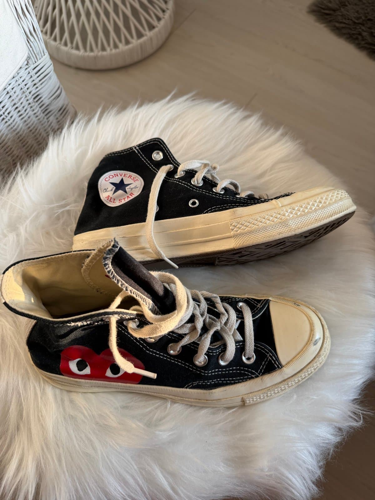 Comme des Garçons Play x Converse Chuck 70 High black thumbnail 3