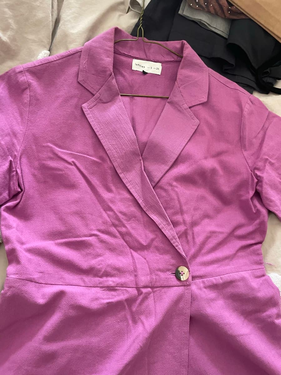 Lefties Purple Romper thumbnail 4