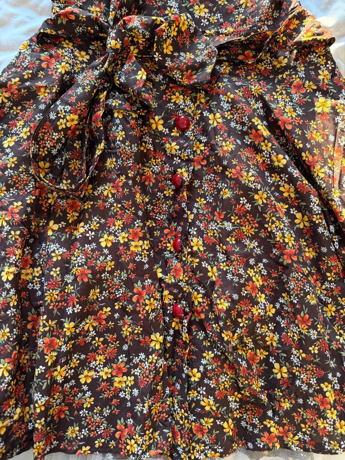 Rinascimento Floral Strapless Tulle Dress – Made in Italy thumbnail 6