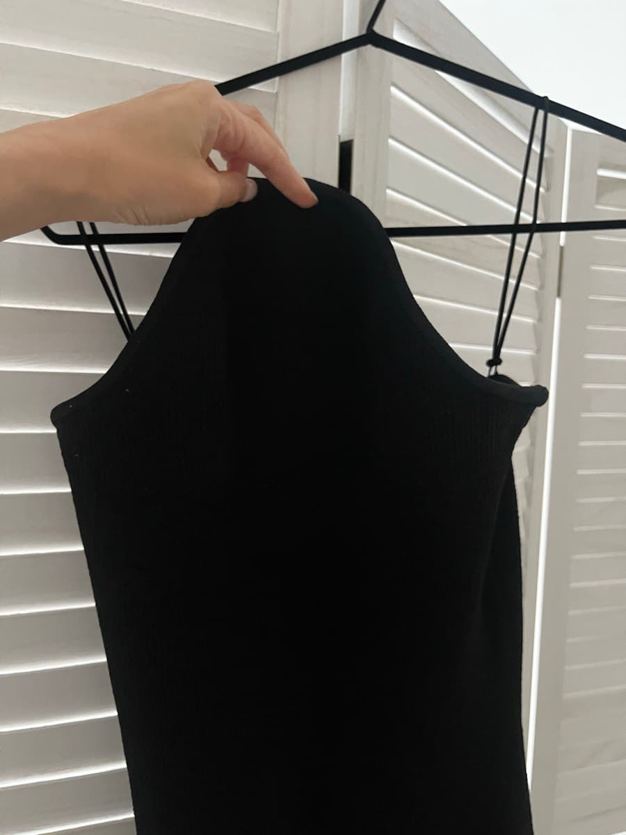 Alexis Black Knit dress thumbnail 2